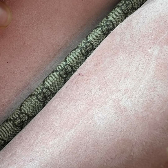 100% Authentic GUCCI Dionysus Brown Canvas Shoulder Bag - Picture 9 of 13